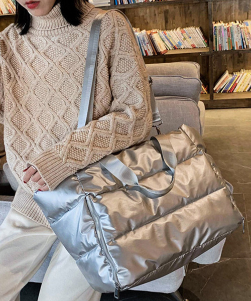 DAY CLOSET トートバッグ 「A4収納可」2WAYぷっくりキルティングトート