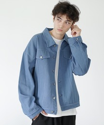 Tnewties トゥエンティース　オーバーサイズデニムジャケット　gジャン MinoriTY デニムジャケット gジャン 「MinoriTY」カラーデニム