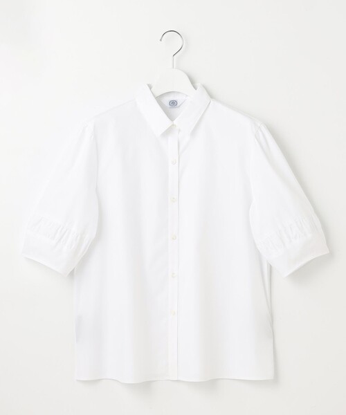 ブラウス シャツ 「洗える」Betterコットンポリエステル