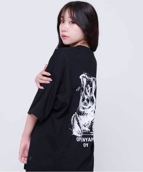 OY tシャツ 「OY/オーワイ」 BACK SKETCH ODOLLY T/バック