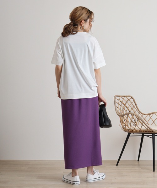 tシャツ Eglantine フェザープリントTシャツ レディース EGLANTINE tシャツ Eglantine フェザープリントTシャツ
