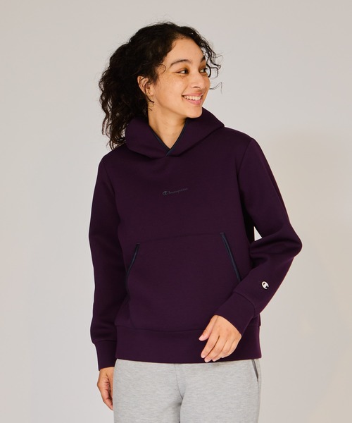 パーカー 「Champion/チャンピオン」レディース スポーツ テックウィーブ 3LS ジップフーデッドスウェットシャツ レディース Champion パーカー 「Champion/チャンピオン」レディース