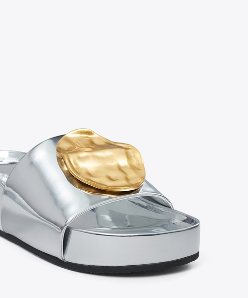 TORY BURCH サンダル パトス ミスマッチスライド レディース