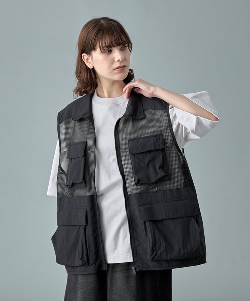 pelleq メッシュベスト THE NORTH FACE】☆24SS・男女兼用☆ギアメッシュベスト (THE