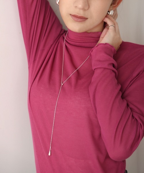 Bou Jeloud ネックレス シズクスライダネックレス レディース
