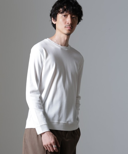 tシャツ 「FORMAL JERSEY」クルーネックカットソー長袖 メンズ | NANO universe | 05