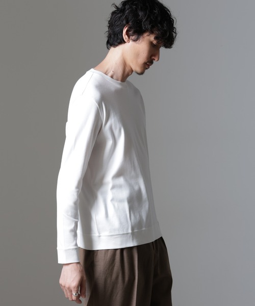 tシャツ 「FORMAL JERSEY」クルーネックカットソー長袖 メンズ | NANO universe | 06