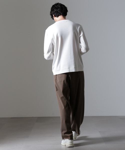 tシャツ 「FORMAL JERSEY」クルーネックカットソー長袖 メンズ | NANO universe | 10