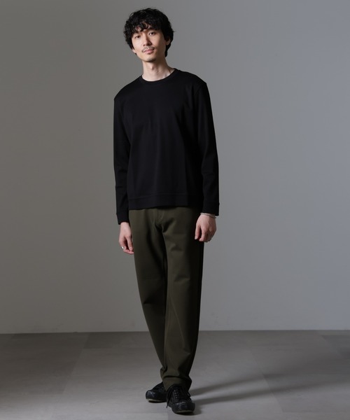 tシャツ 「FORMAL JERSEY」クルーネックカットソー長袖 メンズ | NANO universe | 15