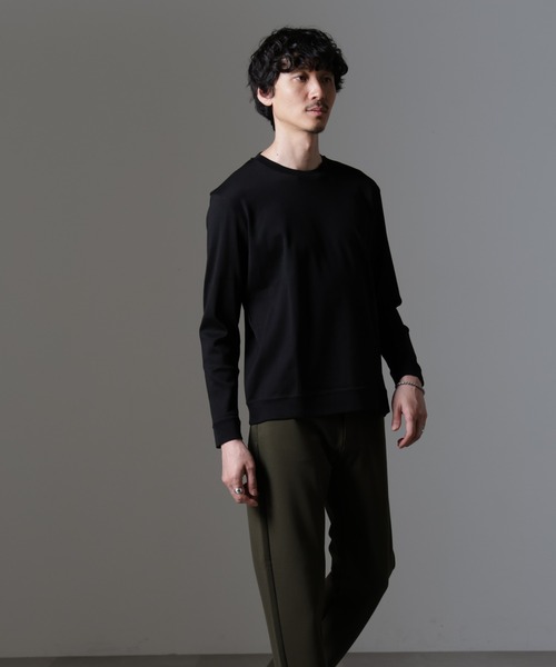 tシャツ 「FORMAL JERSEY」クルーネックカットソー長袖 メンズ | NANO universe | 14