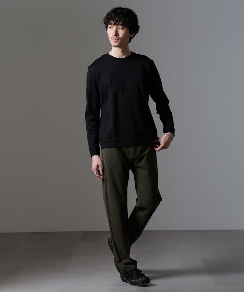 tシャツ 「FORMAL JERSEY」クルーネックカットソー長袖 メンズ | NANO universe | 16