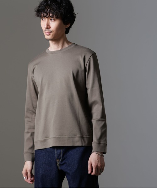 tシャツ 「FORMAL JERSEY」クルーネックカットソー長袖 メンズ | NANO universe | 18