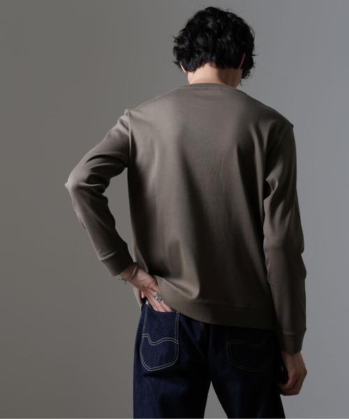 tシャツ 「FORMAL JERSEY」クルーネックカットソー長袖 メンズ | NANO universe | 21