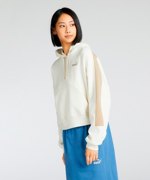 トレーナー スウェット プーマ PUMA CORE HERITAGE フーディースウェット レディース PUMA トレーナー スウェット プーマ CORE HERITAGE フーディー