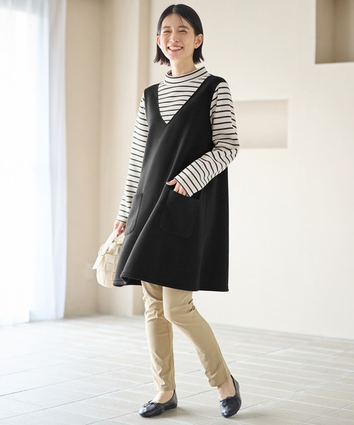 うこ　Lワンピ Viola e Viola（ヴィオラ エ ヴィオラ） ワンピース あったか裏起毛