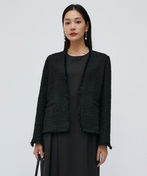ICB（アイシービー） ジャケット ノーカラージャケット 「CLASSY.1月号