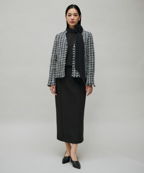 ICB（アイシービー） ジャケット ノーカラージャケット 「CLASSY.1月号