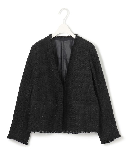 ICB（アイシービー） ジャケット ノーカラージャケット 「CLASSY.1月号