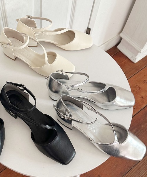 VIVIAN（ヴィヴィアン） パンプス omi×tera コラボ スクエアトゥ