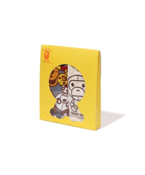A BATHING APE（アベイシングエイプ） 出産祝い BABY MILO TOY BOX BIB