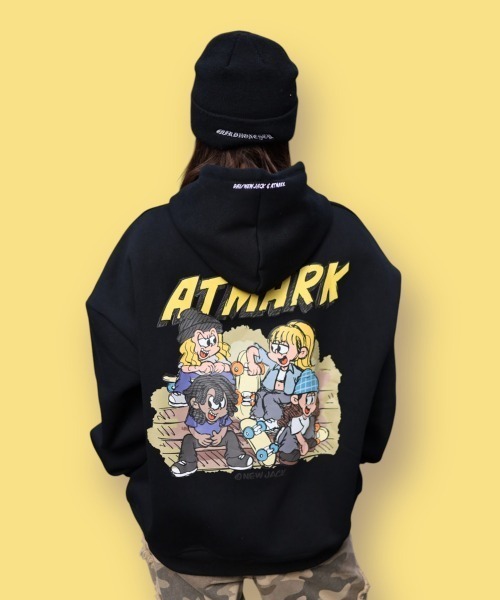 ATMARK パーカー 「フリーサイズ / UNISEX 」ATMARK×DAI NEWJACK