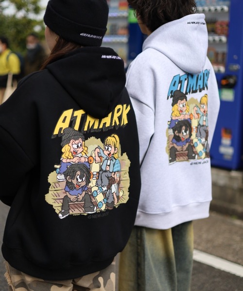 【新品未開封】ken yokoyama DAMCグッズ　フーディー ATMARK パーカー 「フリーサイズ / UNISEX 」ATMARK×DAI NEWJACK