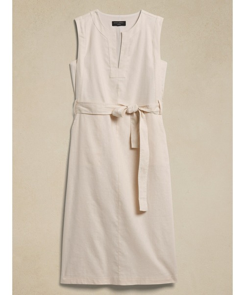 【定価11,400円】BANANA REPUBLIC ノースリーブワンピース BANANA REPUBLIC ワンピース FACTORY STORE スリーブレスタンク
