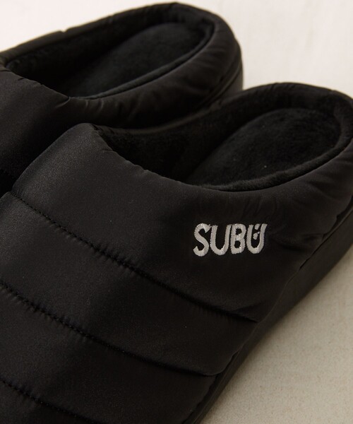 SUBU 新品未使用　ブラック SUBU 「SUBU」 フラットサンダル 1 ブラック レディース
