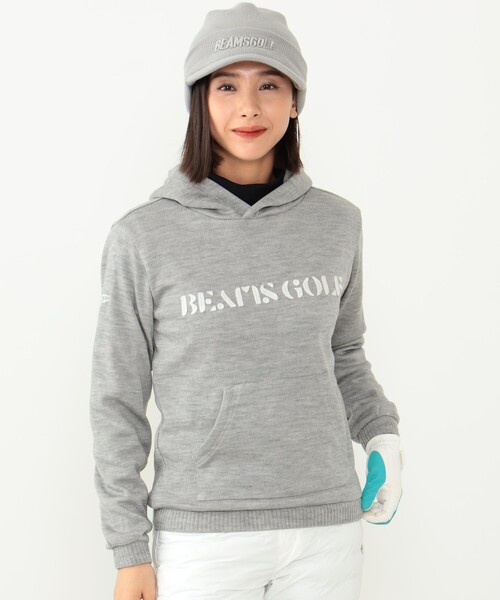 BEAMS GOLF パーカー　L BEAMS GOLF 「BEAMS GOLF」 プルオーバーパーカー L グレー
