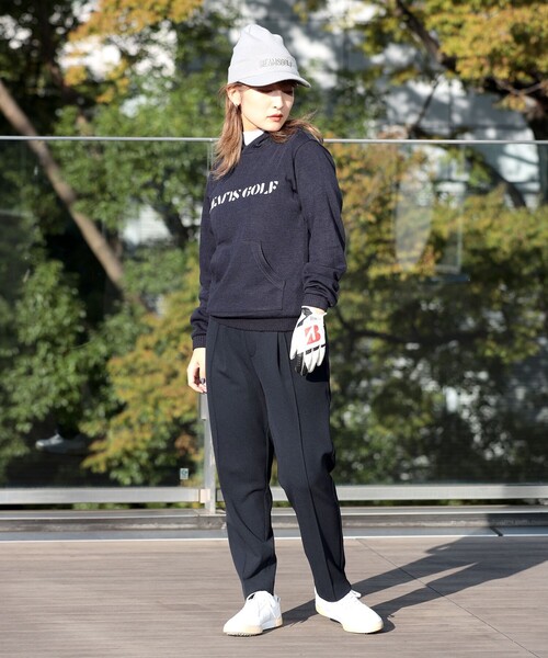 BEAMS GOLF 「BEAMS GOLF」 プルオーバーパーカー L グレー