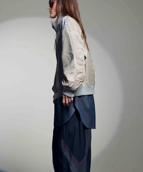 MAISON SPECIAL セーター ニット 「UNISEX」Different Material 