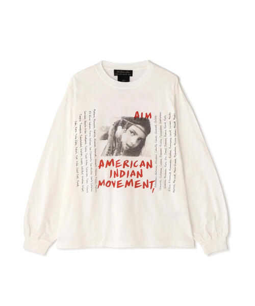 REMI RELIEF(レミレリーフ) 別注20／-天竺ロンＴ（INDIAN） REMI RELIEF tシャツ RELIEF(レミレリーフ) 別注20/-天竺ロンT