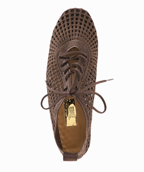 美品！ルタロングリーズ LE TALON GRISE レースアップシューズ GRISE EMBROIDERY レースアップ（フラットシューズ）｜LE TALON