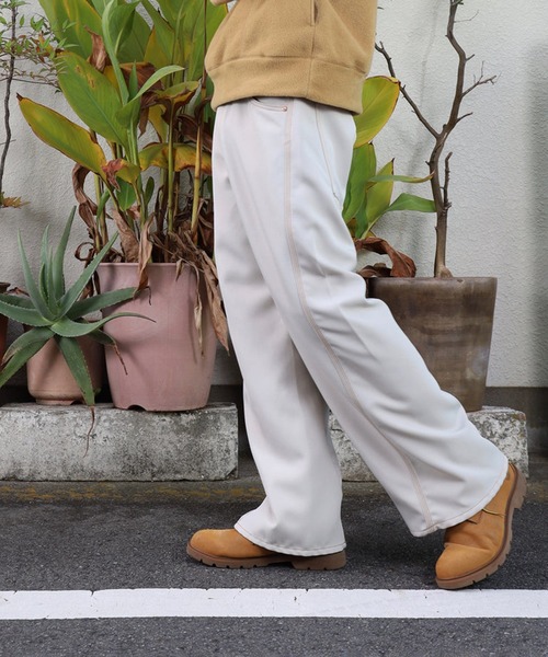 JieDa（ジエダ） ワイドパンツ スラックス 3D WORK PANTS メンズ
