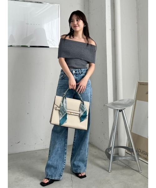 FRAY I.D ハンドバッグ ナローベルトワンハンドルバッグ