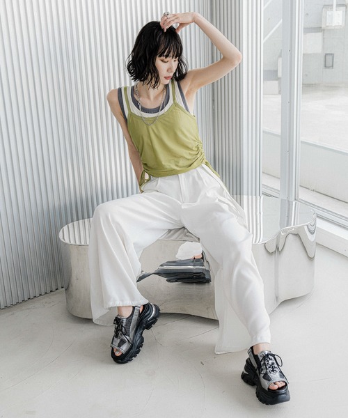 【新品未使用】HARE 2wayトロミワイドカーゴパンツ HARE｜2WAYトロミワイドカーゴパンツ | Rakuten Fashion(楽天