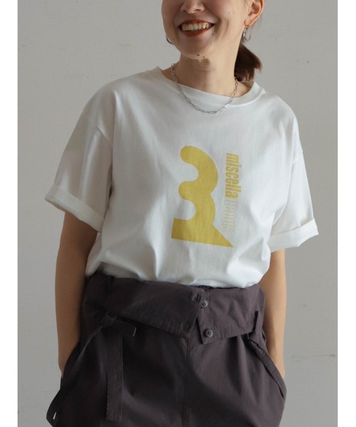 フィラデフェール　MプリントTシャツ FIL DE FER tシャツ Mプリント 半袖TEE レディース : ZOZOTOWN
