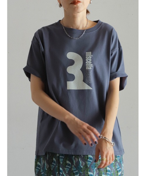 フィラデフェール　MプリントTシャツ FIL DE FER tシャツ Mプリント 半袖TEE レディース : ZOZOTOWN