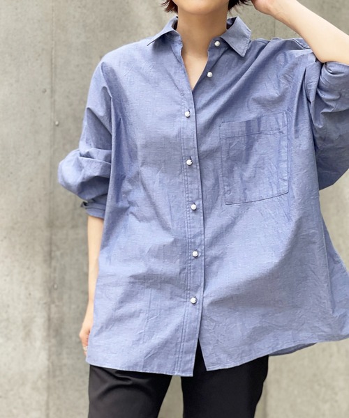 「Spick & Span」 ドルマンスリーブシャツ FREE ブルー系その他 レディース