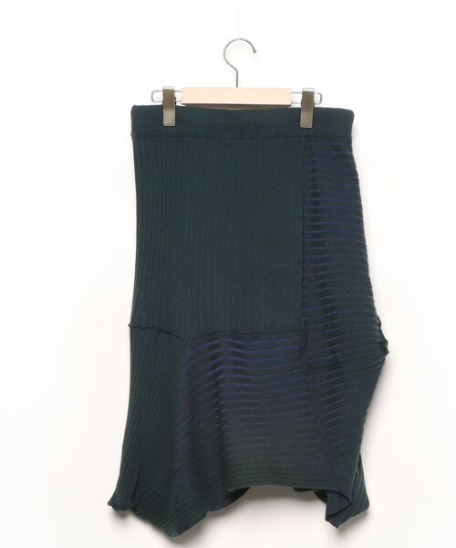 「mercibeaucoup，」 フレアスカート 1 グリーン レディース_画像2