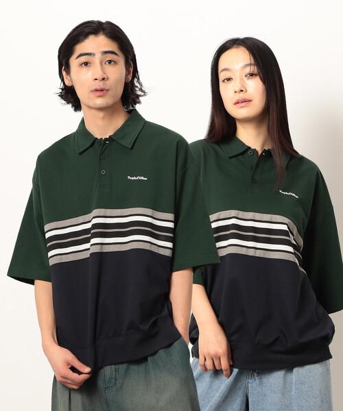 21（メンズポロシャツ）（色：グリーン系）｜トップス | ファッション