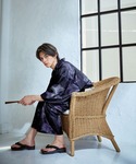 浴衣 メンズ浴衣3点セット(浴衣・帯・下駄) ...の詳細画像5