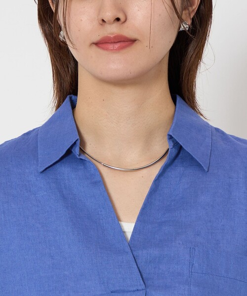 green label relaxing フレンチリネンシャツ UNITED ARROWS green label relaxing フレンチリネン スキッパー