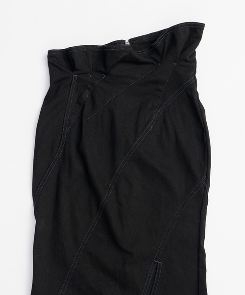 スカート スカルプテッドマキシスカート / Sculpted Maxi Skirtの画像