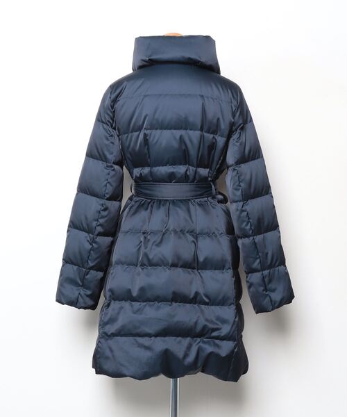 「LAUTREAMONT」 ダウンコート 38 ネイビー レディース_画像2
