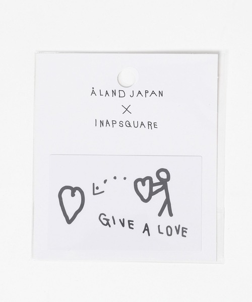 ALAND ステッカー ALAND×INAPSQUARE／ステッカー : ZOZOTOWN