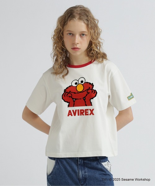 tシャツ 「SESAME STREET meets AVIREX」TOGETHERNESS T-SHIRT レディース SESAME STREET meets AVIREX》TOGETHERNESS T-SHIRT | AVIREX