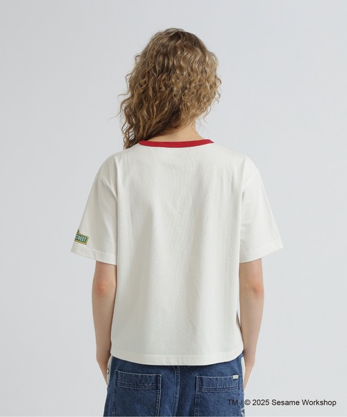 SESAME STREET tシャツ 「SESAME meets AVIREX」RINGER T-SHIRT