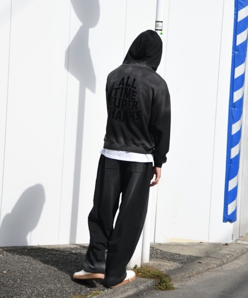 SUPERTHANKS（スーパーサンクス） スウェットパンツ ジャージ オーバー