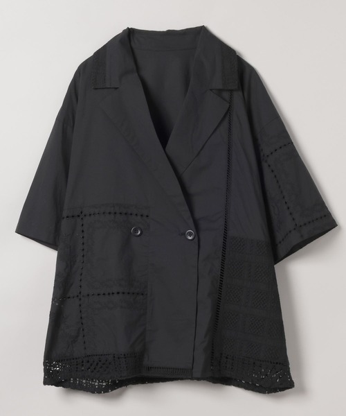 JEANASIS（ジーナシス） ブラウス シャツ パッチワークレースW